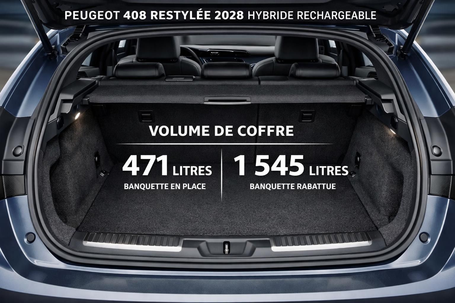 découvrez notre essai complet de la peugeot 408 restylée 2026, avec un focus détaillé sur la version hybride rechargeable pour une conduite alliant performance et écologie.