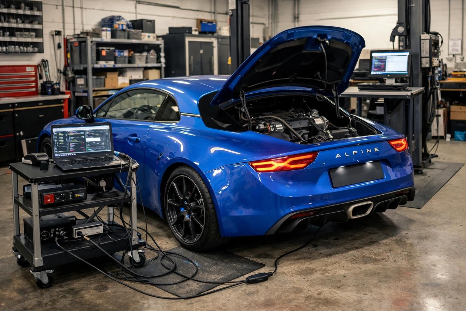 découvrez comment l'alpine a110 a révélé un moteur plus puissant que prévu, créant une surprise inattendue et temporaire pour certains acheteurs passionnés.
