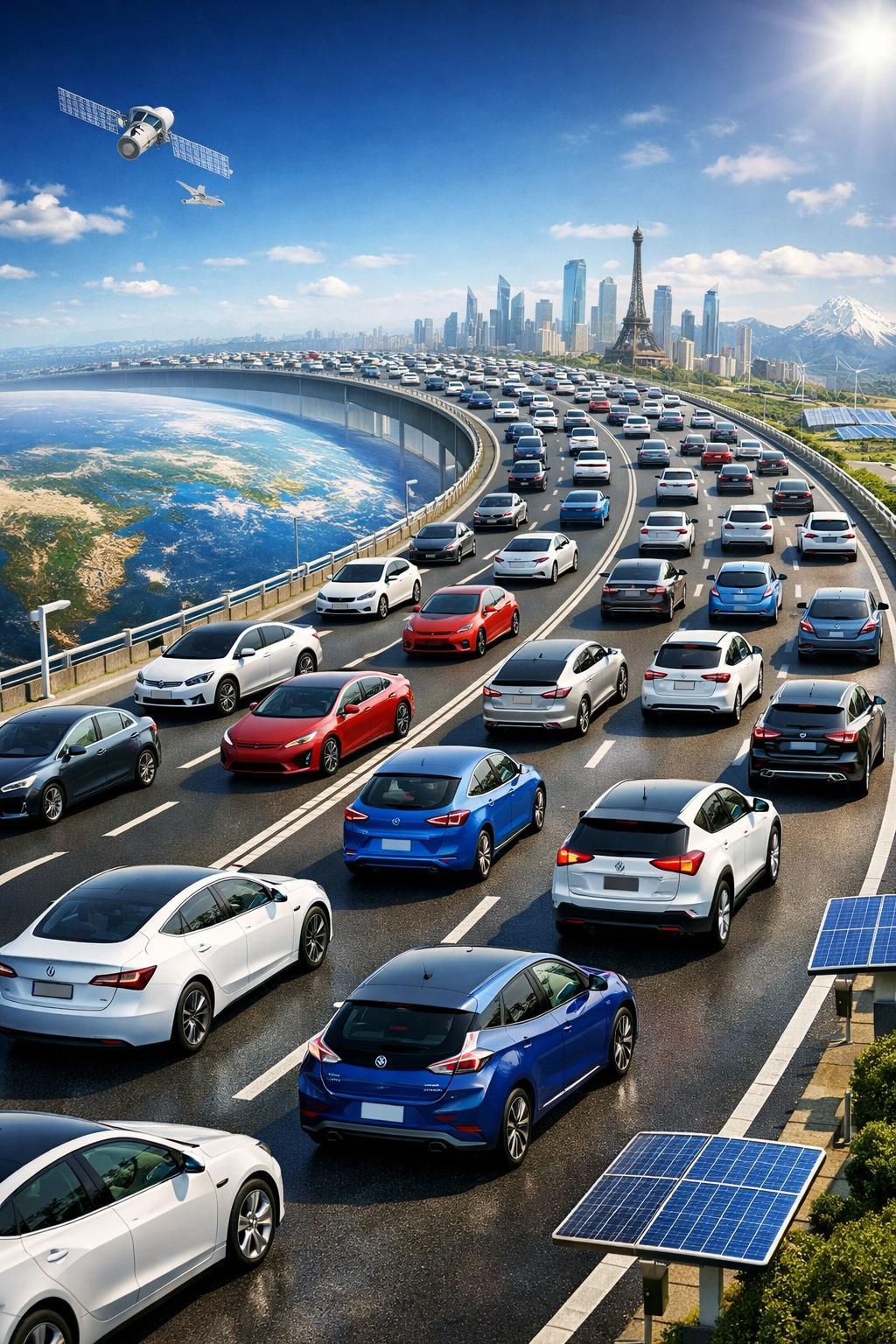 découvrez le nombre actuel de voitures électrifiées circulant dans le monde et l'évolution de cette tendance vers une mobilité plus durable.