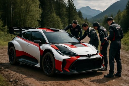 toyota accélère les essais de son prototype innovant en vue du championnat wrc 2027, promettant des performances révolutionnaires sur les pistes.