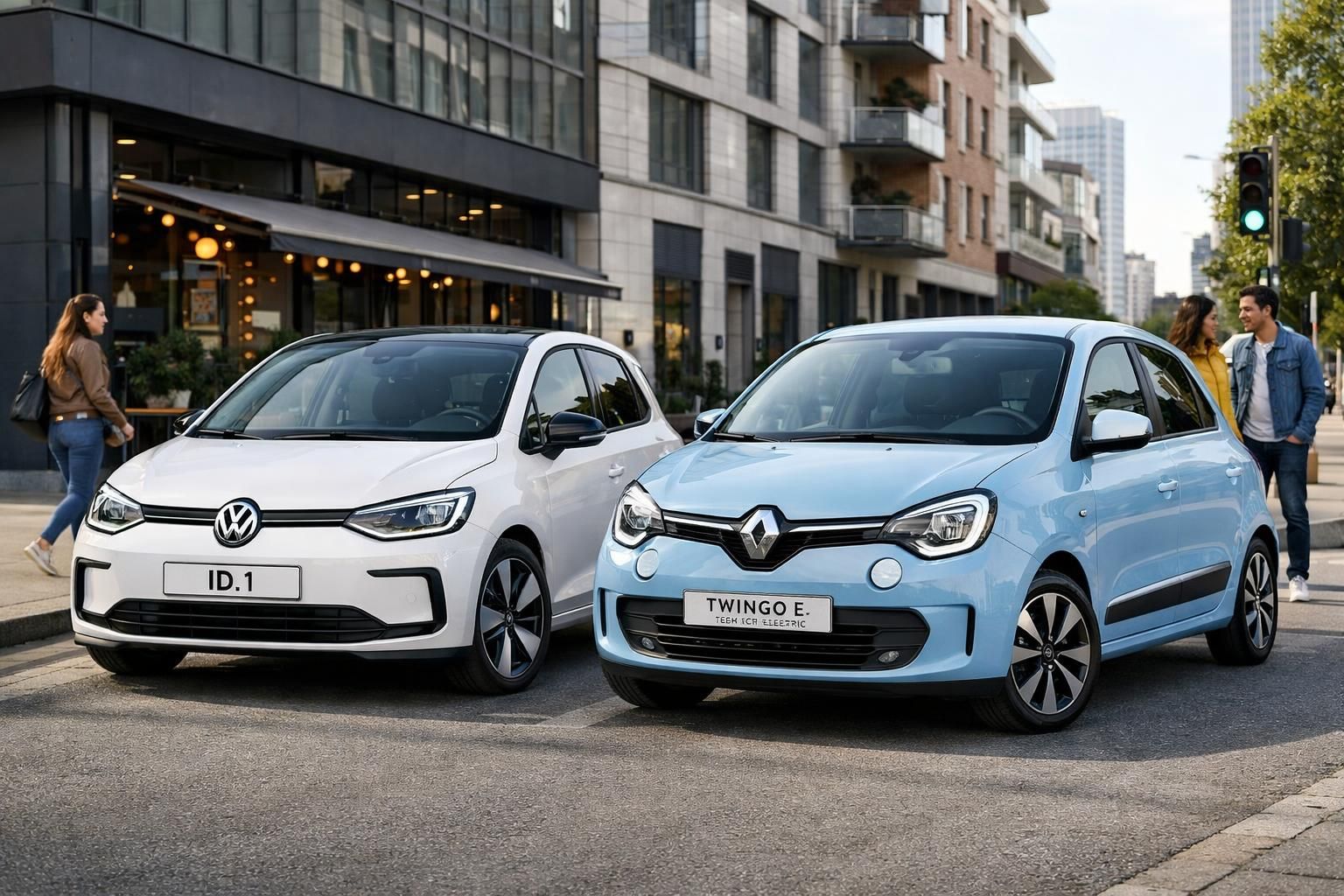découvrez la vw id.1, le nouveau concurrent redoutable qui remet en question la suprématie de la twingo avec son design innovant et ses performances électrisantes.