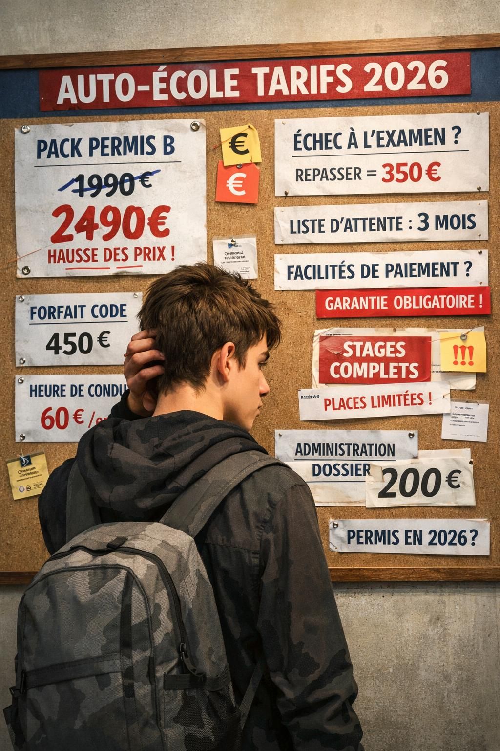 découvrez comment la crise pétrolière pourrait faire grimper le coût moyen du permis de conduire à 2 000 €, impactant les futurs automobilistes.