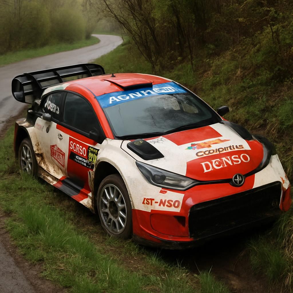 Elfyn Evans victime d'une sortie de route lors du rallye de Croatie elfyn evans a été victime d'une sortie de route spectaculaire lors du rallye de croatie, impactant sa performance dans la compétition.
