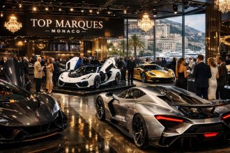 découvrez le salon top marques monaco, un événement unique mêlant émerveillement et extravagance, où l'ultra-luxe automobile se dévoile dans toute sa splendeur.