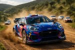 suivez la performance impressionnante de fourmaux en tête du rallye du portugal, affrontant un quatuor de pilotes déterminés dans une course intense et pleine de défis.