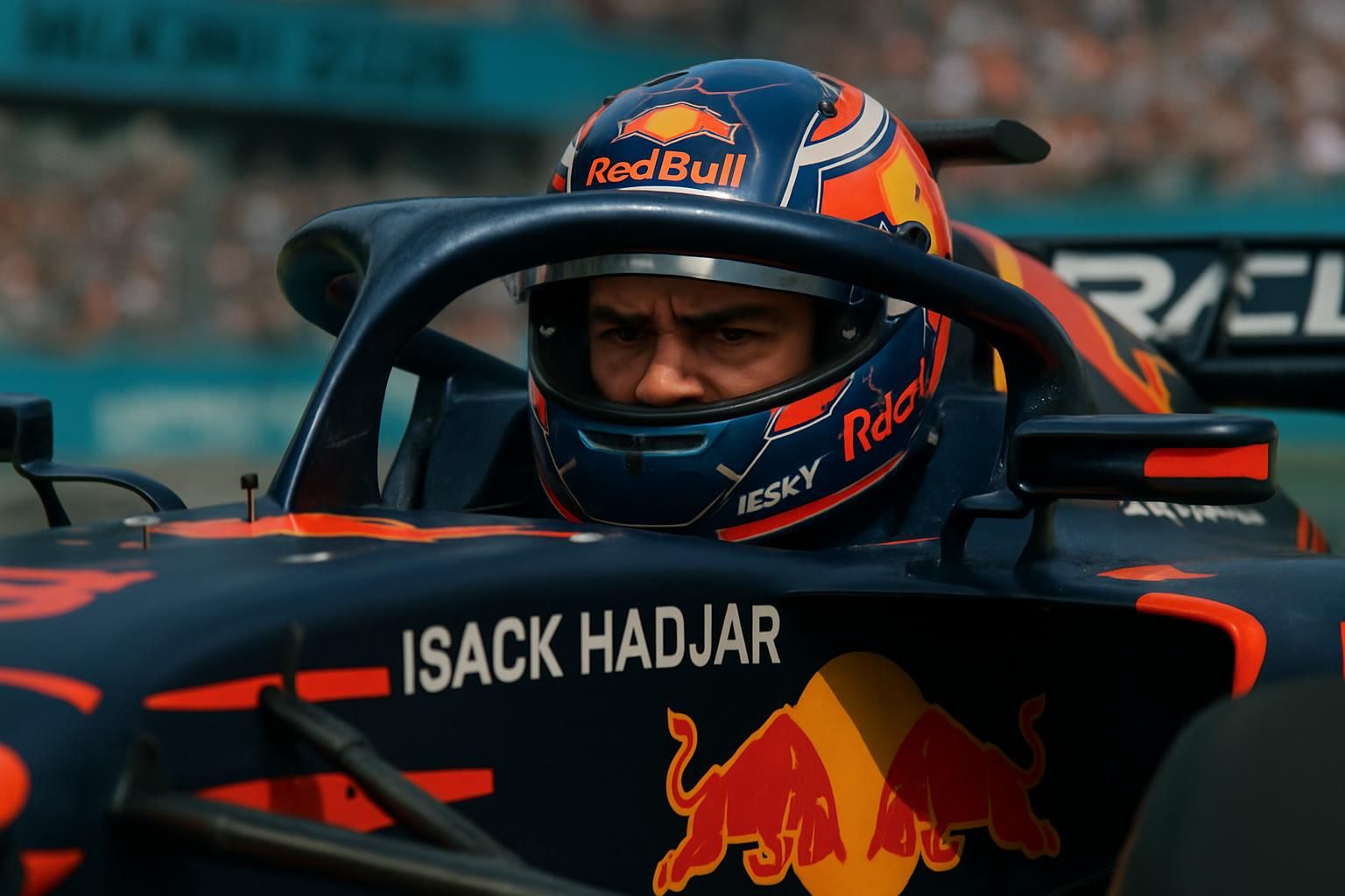 découvrez les réactions d'isack hadjar et pierre gasly après leur crash coûteux lors du grand prix de miami 2026, un moment clé de la course qui a marqué les esprits.