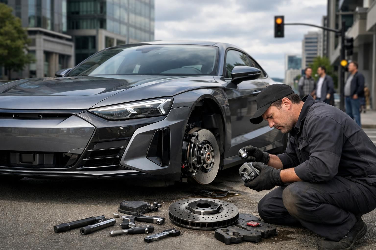 découvrez les détails du premier modèle électrique d'audi confronté à un problème sérieux au niveau des freins, impactant la sécurité et la performance du véhicule.