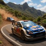 Ogier prend la tête aux Canaries tandis que Solberg dégringole hors piste ! suivez ogier prendre la tête du rallye aux canaries tandis que solberg rencontre des difficultés en dégringolant hors piste, bouleversant le classement.