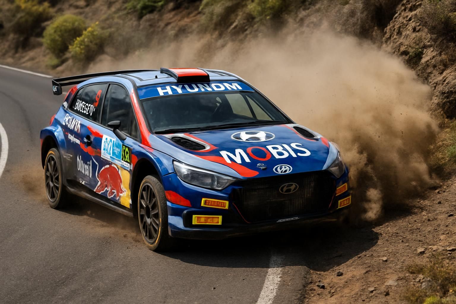 Ogier prend la tête aux Canaries tandis que Solberg dégringole hors piste ! suivez la course aux canaries où ogier s'empare de la tête tandis que solberg chute hors piste, bouleversant le classement.