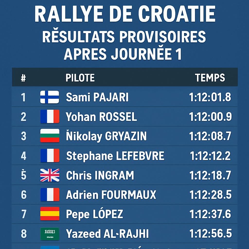 découvrez comment pajari a profité du chaos spectaculaire du rallye de croatie pour s'imposer et saisir une opportunité en or lors de cette compétition mémorable.