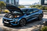 découvrez la nouvelle peugeot 408 restylée avec son moteur hybride rechargeable de 240 ch. performance, innovations technologiques et design revisité à l'essai pour une expérience de conduite inédite.
