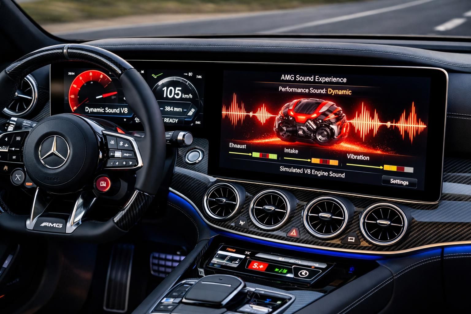 découvrez pourquoi amg choisit d'intégrer un moteur thermique dans sa prochaine sportive électrique, entre illusion de faux v8 et transmission aux rapports modifiés, pour une performance unique.