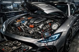 découvrez pourquoi amg choisit d'intégrer un moteur thermique dans sa prochaine sportive électrique, explorant les raisons derrière ce choix audacieux entre un faux v8 et des rapports truqués.