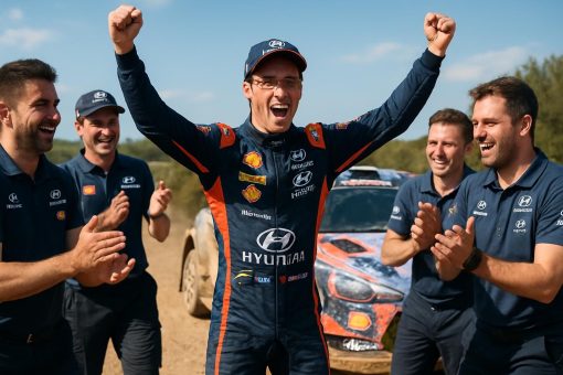 thierry neuville et hyundai célèbrent une victoire éclatante, marquée par une revanche mémorable et une performance exceptionnelle.