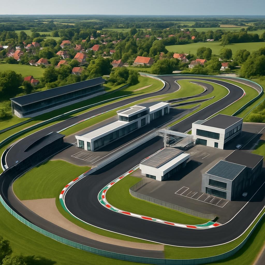 un millionnaire danois investit 500 millions d'euros pour construire un circuit automobile dans son village de 4 000 habitants, avec l'ambition d'accueillir des courses de formule 1.