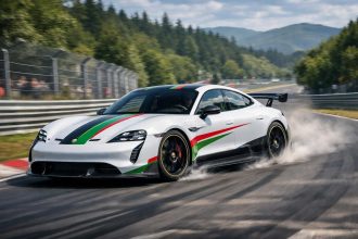 découvrez la vidéo spectaculaire de la porsche taycan turbo gt manthey qui pulvérise le record du nürburgring, établissant une nouvelle référence et reléguant la concurrence loin derrière.
