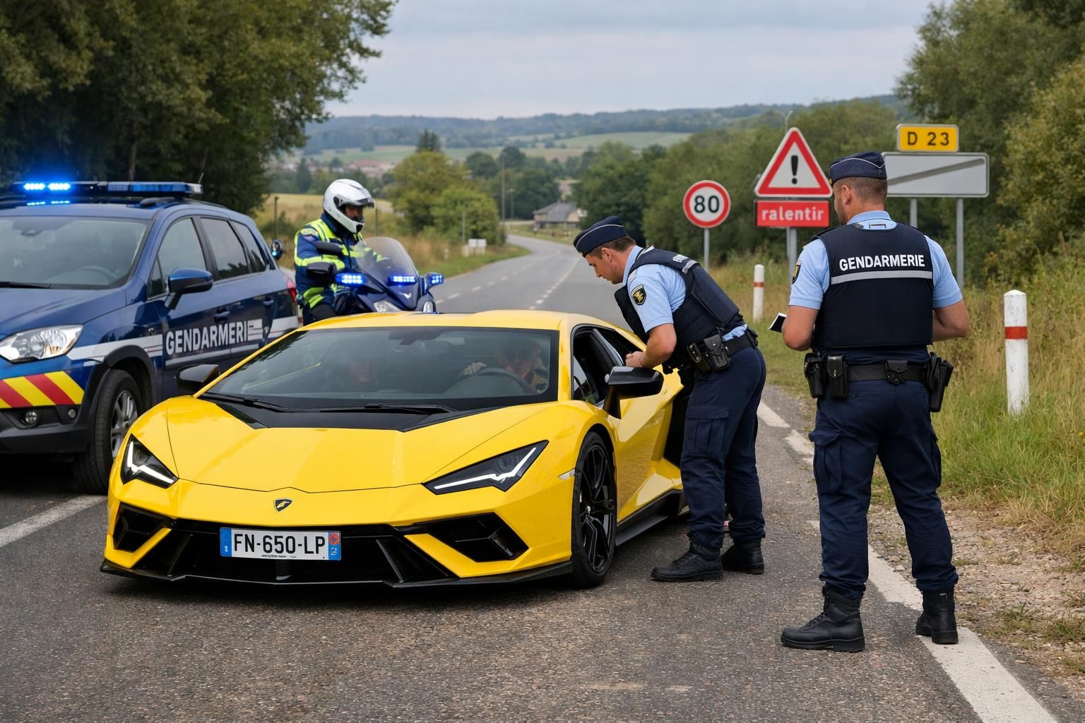 À 130 km/h en Lamborghini Revuelto : une confiscation express par les gendarmes découvrez comment une course à 130 km/h en lamborghini revuelto a conduit à une confiscation immédiate par les gendarmes, illustrant la rigueur des forces de l'ordre face à la vitesse excessive.