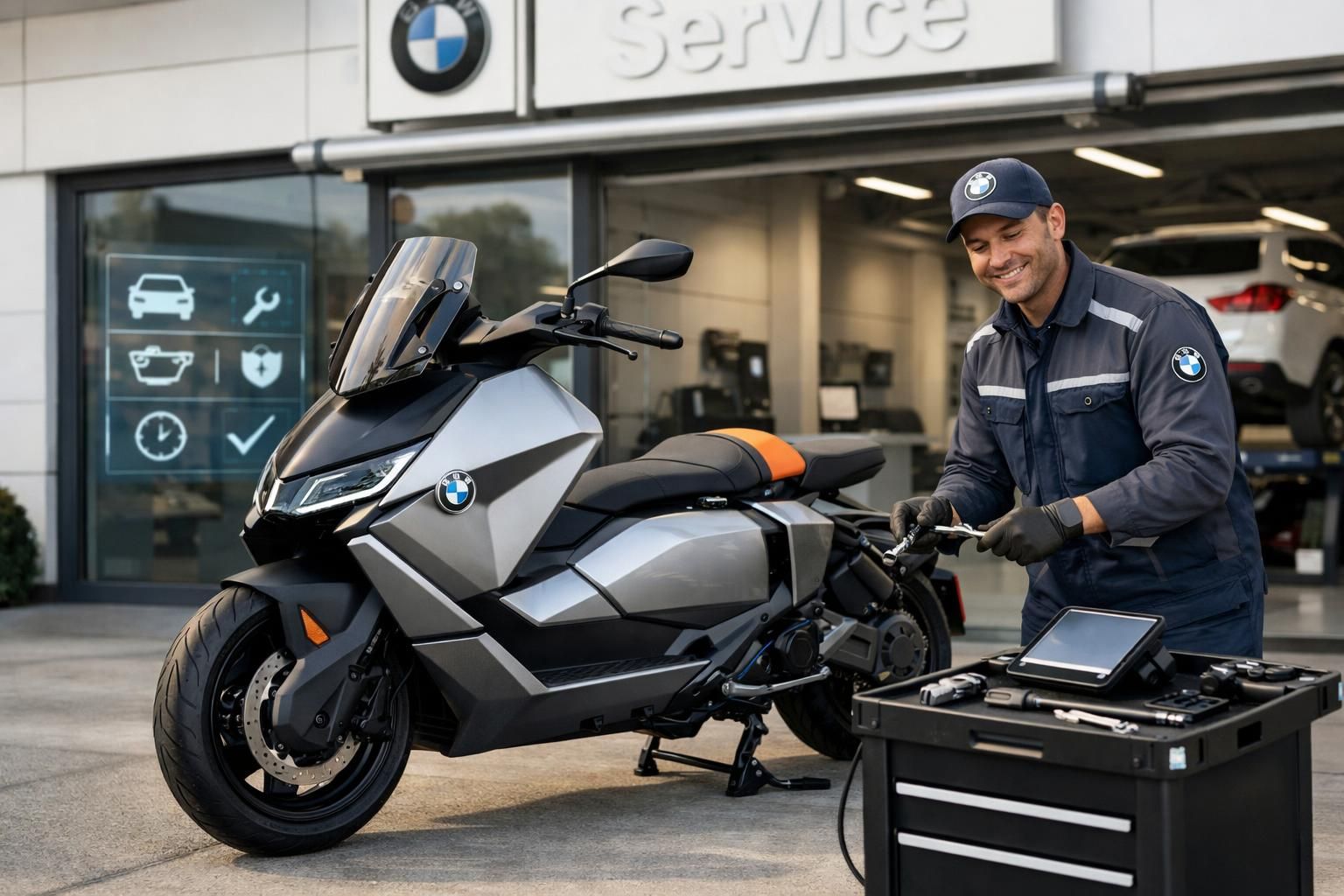 BMW offre une réparation gratuite pour un souci rencontré sur son tout premier scooter électrique bmw propose une réparation gratuite pour un problème identifié sur son tout premier scooter électrique, assurant ainsi la satisfaction et la confiance de ses clients.