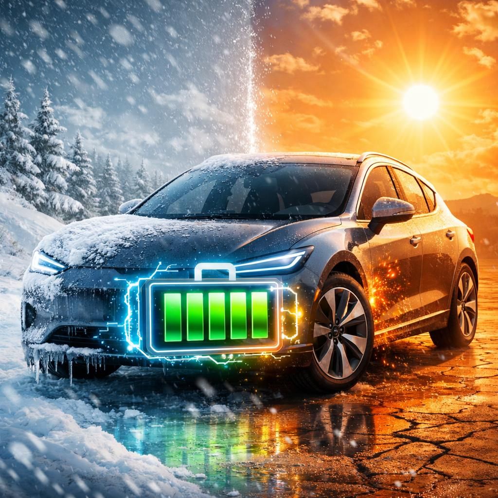 Canicule ou grand froid : les défis des voitures électriques face aux extrêmes climatiques découvrez comment les voitures électriques affrontent les défis des températures extrêmes, entre canicule et grand froid, et quelles solutions technologiques permettent d'améliorer leur performance et autonomie.