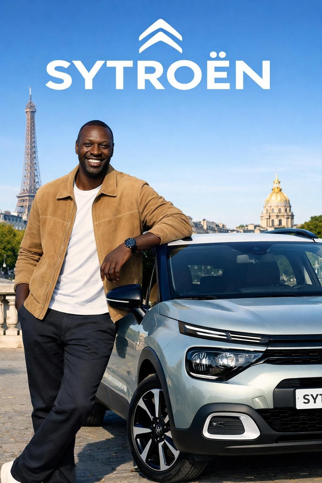 découvrez comment citroën se réinvente en 'sytroën' avec omar sy devenant le nouveau conseiller spécial, insufflant fraîcheur et modernité à la marque iconique.