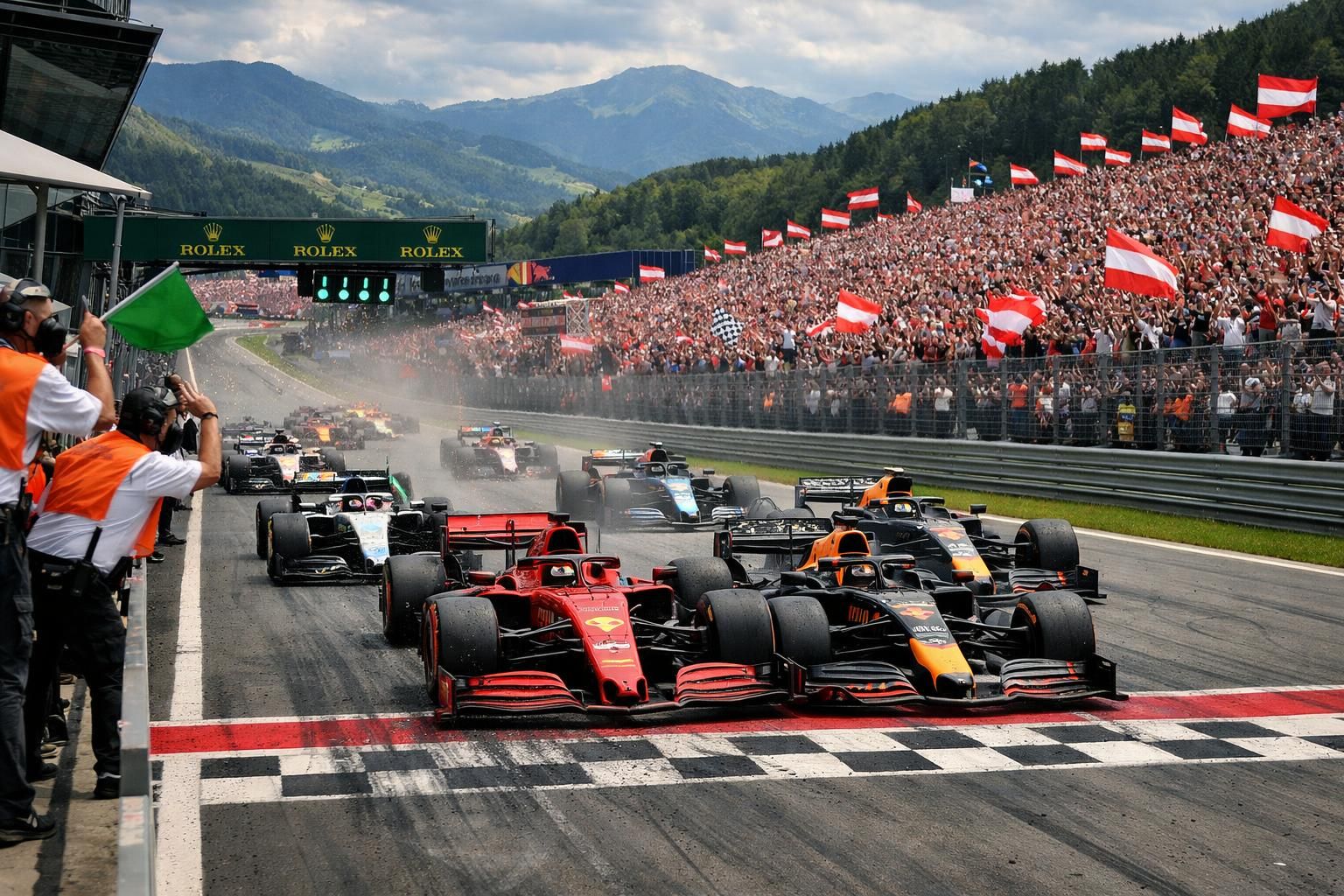 découvrez si la formule 1 a dépassé les limites ce week-end lors du grand prix d'autriche. analyse des événements marquants et des polémiques sur la piste.
