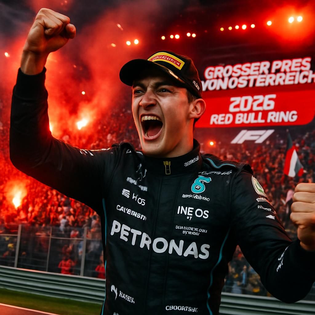 Grand Prix d’Autriche 2026 : Russell triomphe, Verstappen et Antonelli complètent le podium – découvrez le classement complet de la course revivez le grand prix d’autriche 2026 avec la victoire de russell, suivi par verstappen et antonelli. consultez le classement complet de la course et toutes les temps forts.