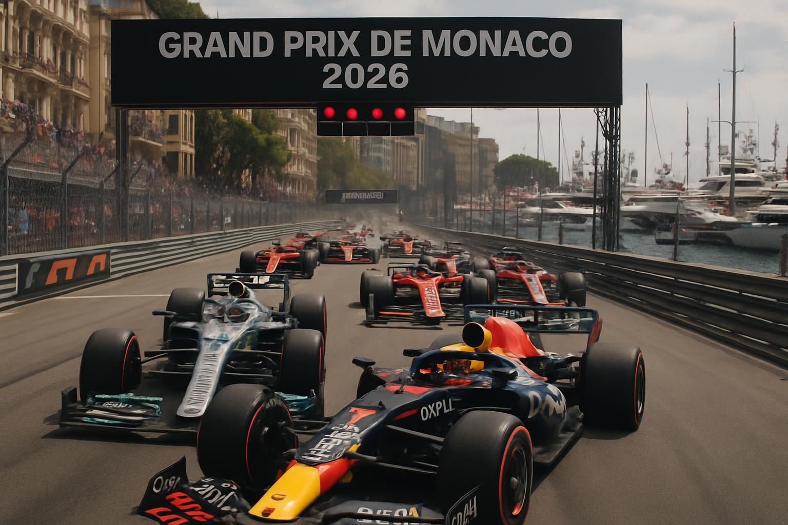 Grand Prix de Monaco 2026 – Départ animé : Verstappen cale sur la grille tandis que les Ferrari se lancent à la poursuite d'Antonelli ! revivez le départ animé du grand prix de monaco 2026 : verstappen cale sur la grille, tandis que les ferrari se lancent dans une poursuite acharnée derrière antonelli. suspense et sensations fortes au rendez-vous !