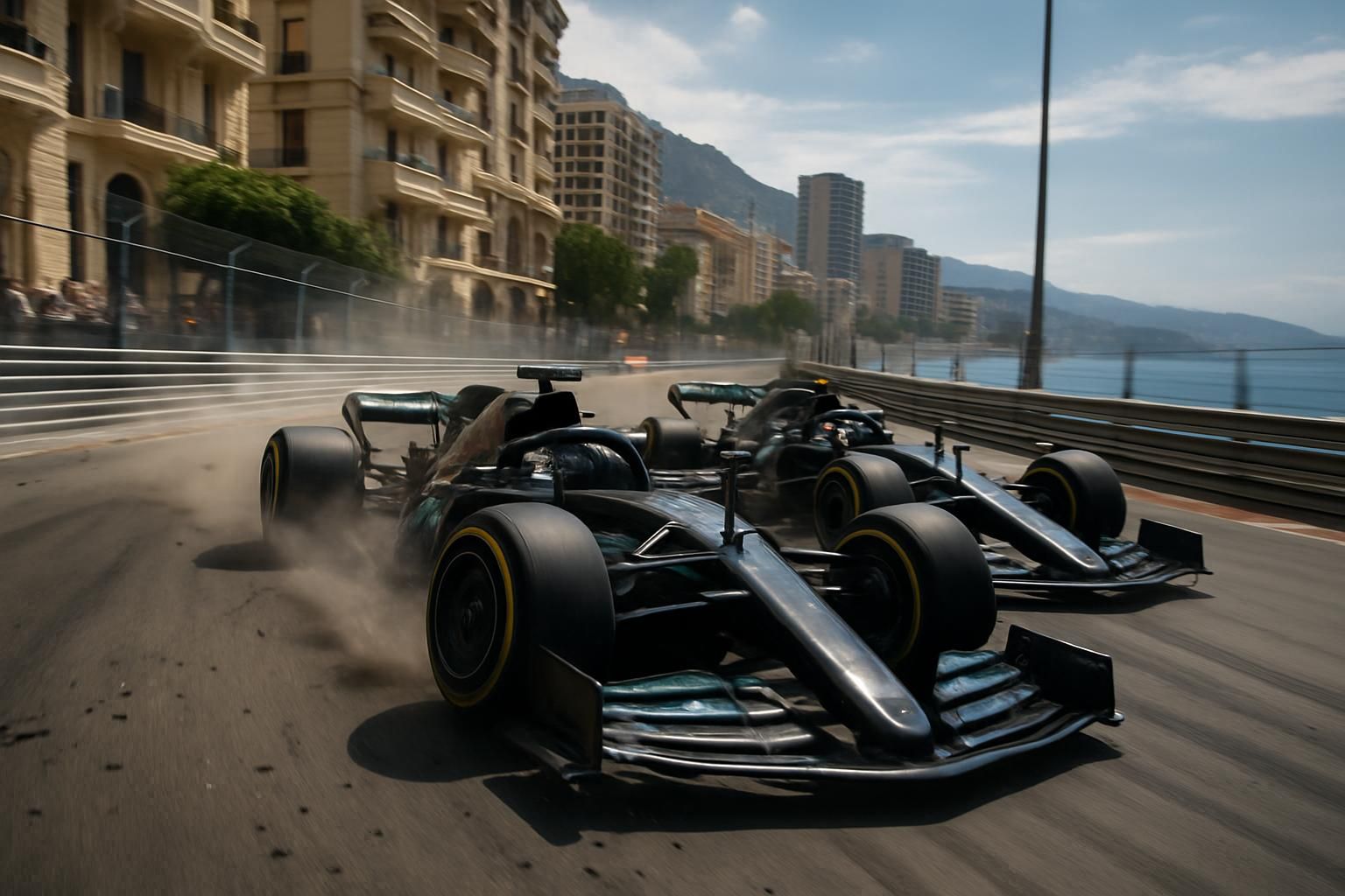 Grand Prix de Monaco 2026 – Retour en images sur un départ palpitant : Hamilton rate son coup avec les pneus tendres, Russell prend l'avantage ! revivez le départ intense du grand prix de monaco 2026 : hamilton struggle avec les pneus tendres tandis que russell s'empare de l'avantage dans cette course spectaculaire.