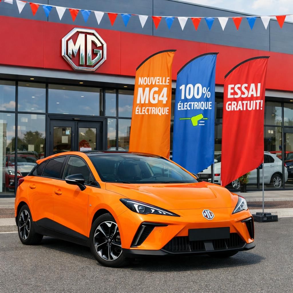 MG4 : jusqu'à 8 000 € de réduction, la marque chinoise frappe fort ! découvrez la mg4 avec jusqu'à 8 000 € de réduction exceptionnelle. profitez d'une offre incroyable de la marque chinoise qui séduit par son rapport qualité-prix et ses performances.