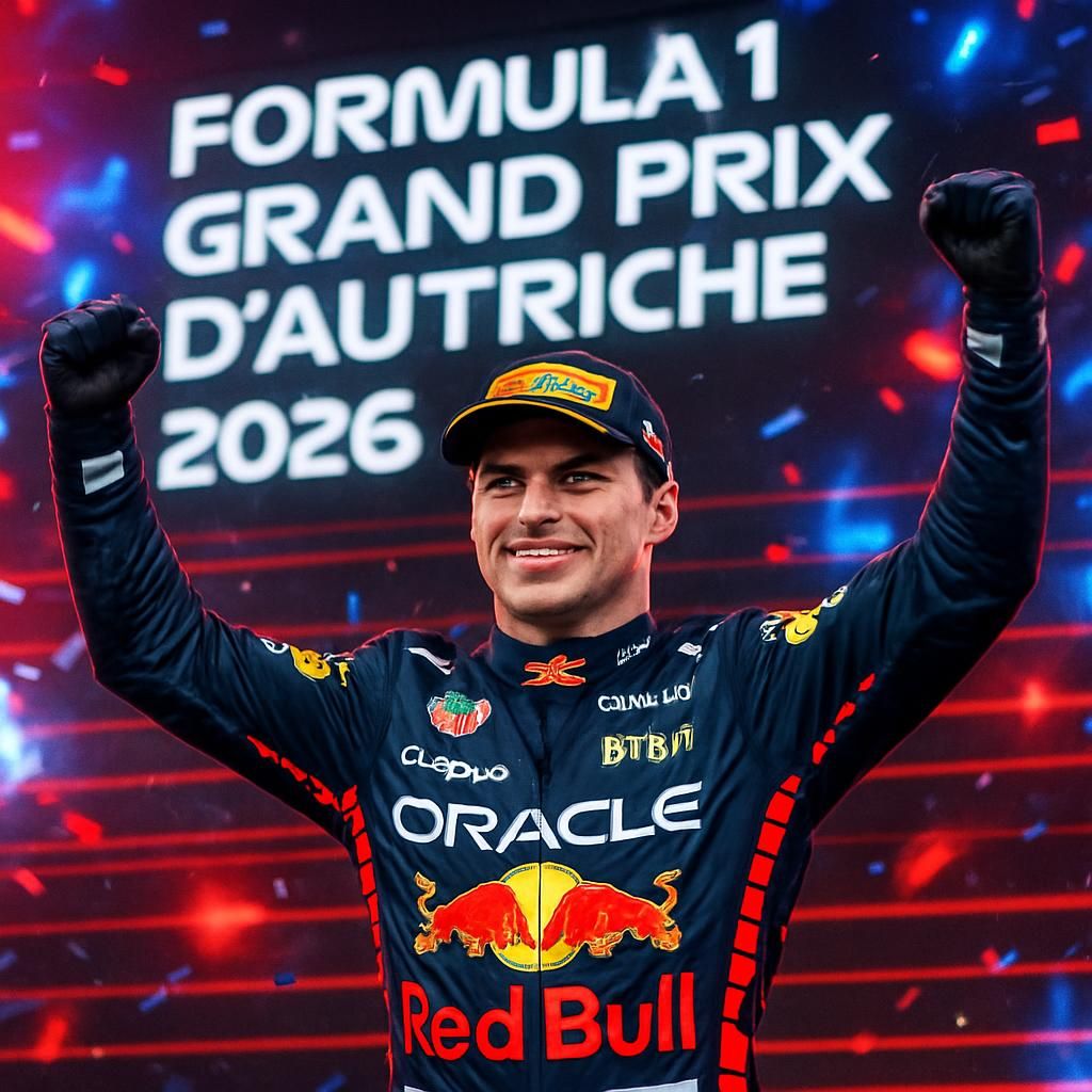 Max Verstappen savoure son retour au sommet : « Je ne pensais pas devoir lutter pour la victoire » après son podium au Grand Prix d’Autriche 2026 max verstappen célèbre son retour au sommet après son podium au grand prix d’autriche 2026, exprimant sa surprise face à la lutte intense pour la victoire.