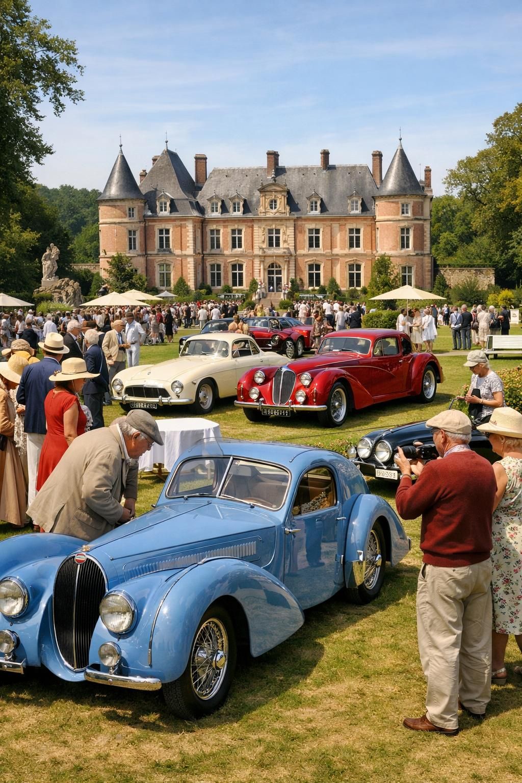 participez au concours d’élégance de bois-guilbert en seine-maritime le dimanche 5 juillet 2026, un rendez-vous incontournable pour les passionnés d’automobiles classiques et d’élégance.