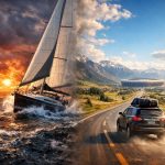 découvrez un voyage extraordinaire de 10 jours en mer suivi de 5 000 km en voiture, une aventure unique pour rejoindre la coupe du monde.