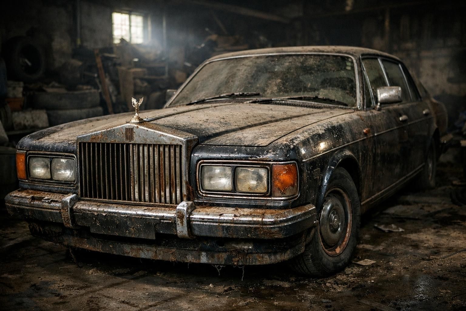 Une Rolls-Royce en mauvais état pourrait cacher une opportunité inattendue découvrez comment une rolls-royce en mauvais état peut receler une opportunité surprenante pour les passionnés et investisseurs.