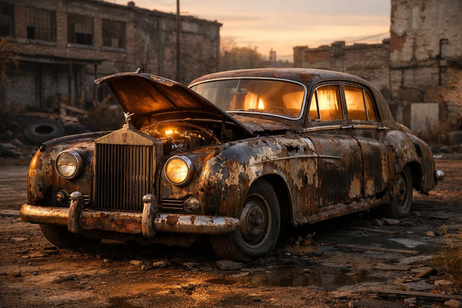 Une Rolls-Royce en mauvais état pourrait cacher une opportunité inattendue découvrez comment une rolls-royce en mauvais état peut dissimuler une opportunité rare pour les passionnés et collectionneurs.