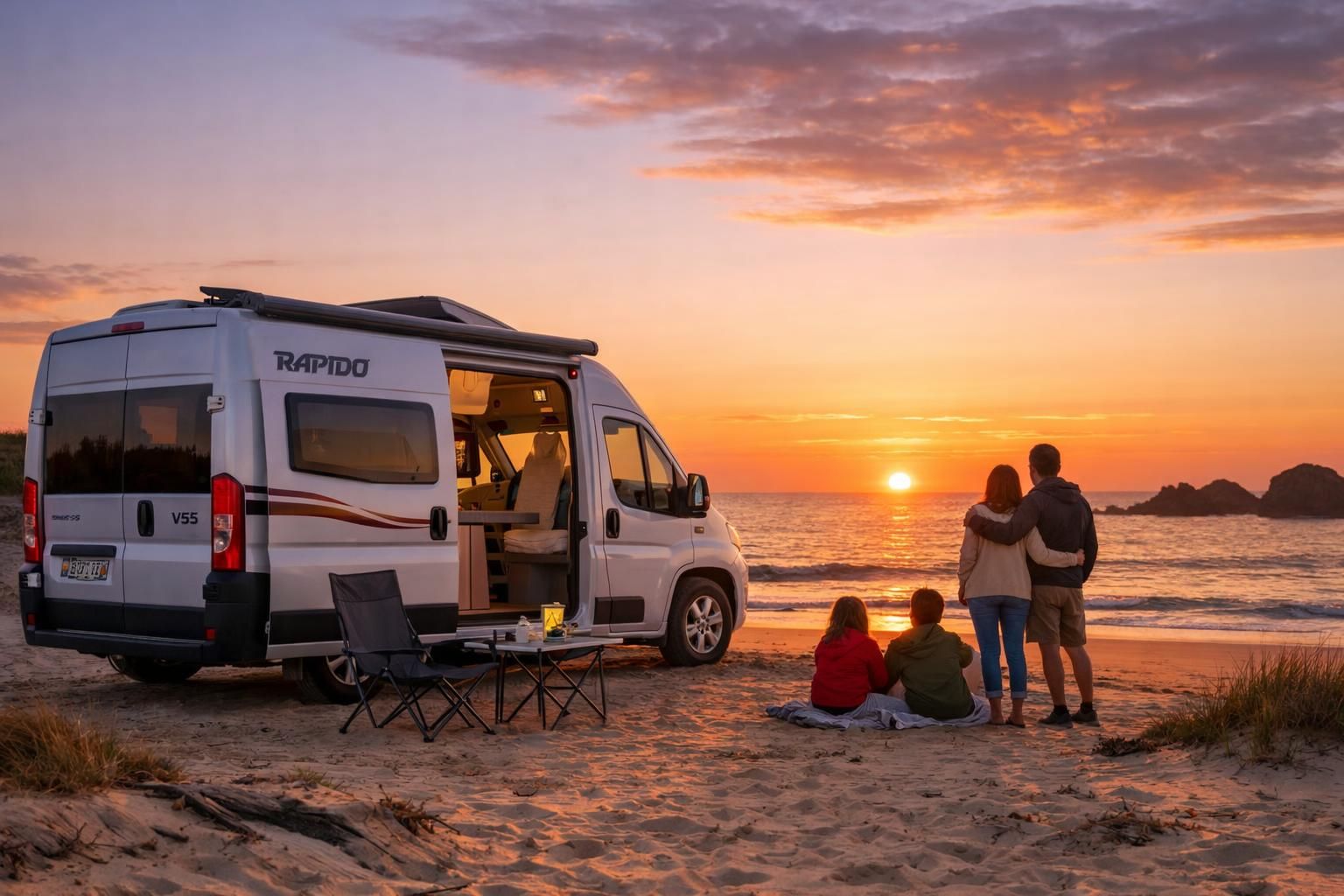 Van aménagé malin fabriqué en France : 3 couchages, salle d’eau complète et moteur 140 ch découvrez notre van aménagé malin fabriqué en france, offrant 3 couchages confortables, une salle d’eau complète et un moteur puissant de 140 ch pour des aventures en toute liberté.