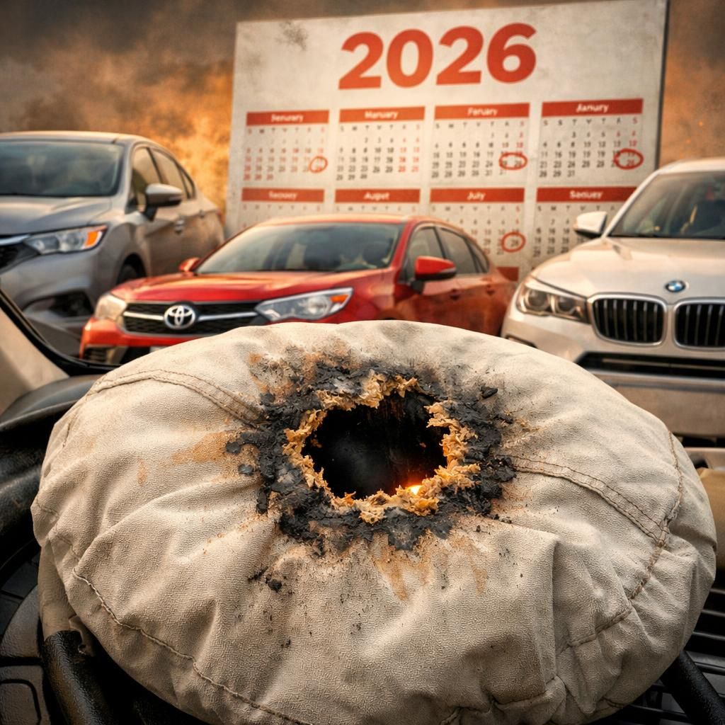 ,3 million de véhicules toujours équipés d'airbags Takata en circulation plus de 3 millions de véhicules équipés d'airbags takata restent en circulation, présentant des risques pour la sécurité des conducteurs et passagers.