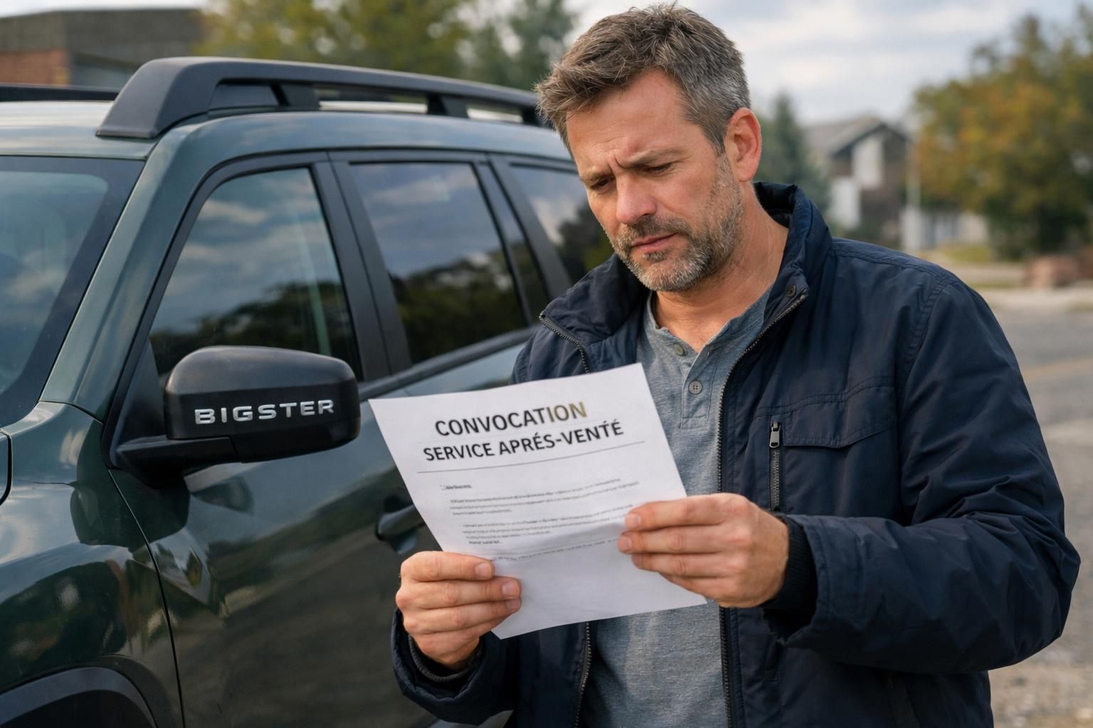 Dacia Bigster : les premiers modèles officiellement convoqués en garage dacia bigster : découvrez pourquoi les premiers modèles sont officiellement rappelés en garage et ce que cela implique pour les propriétaires.