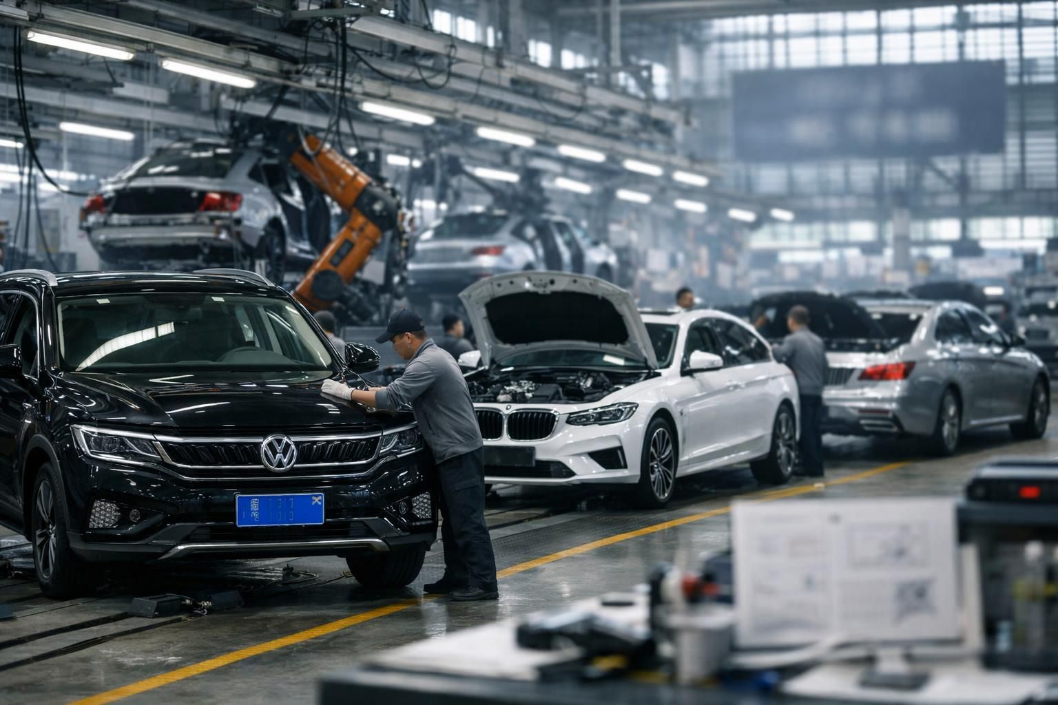 Des véhicules chinois produits dans les usines de Volkswagen, BMW et Mercedes : mythe ou réalité ? découvrez si les véhicules chinois sont réellement fabriqués dans les usines de volkswagen, bmw et mercedes, et démêlez le mythe de la production automobile en chine.