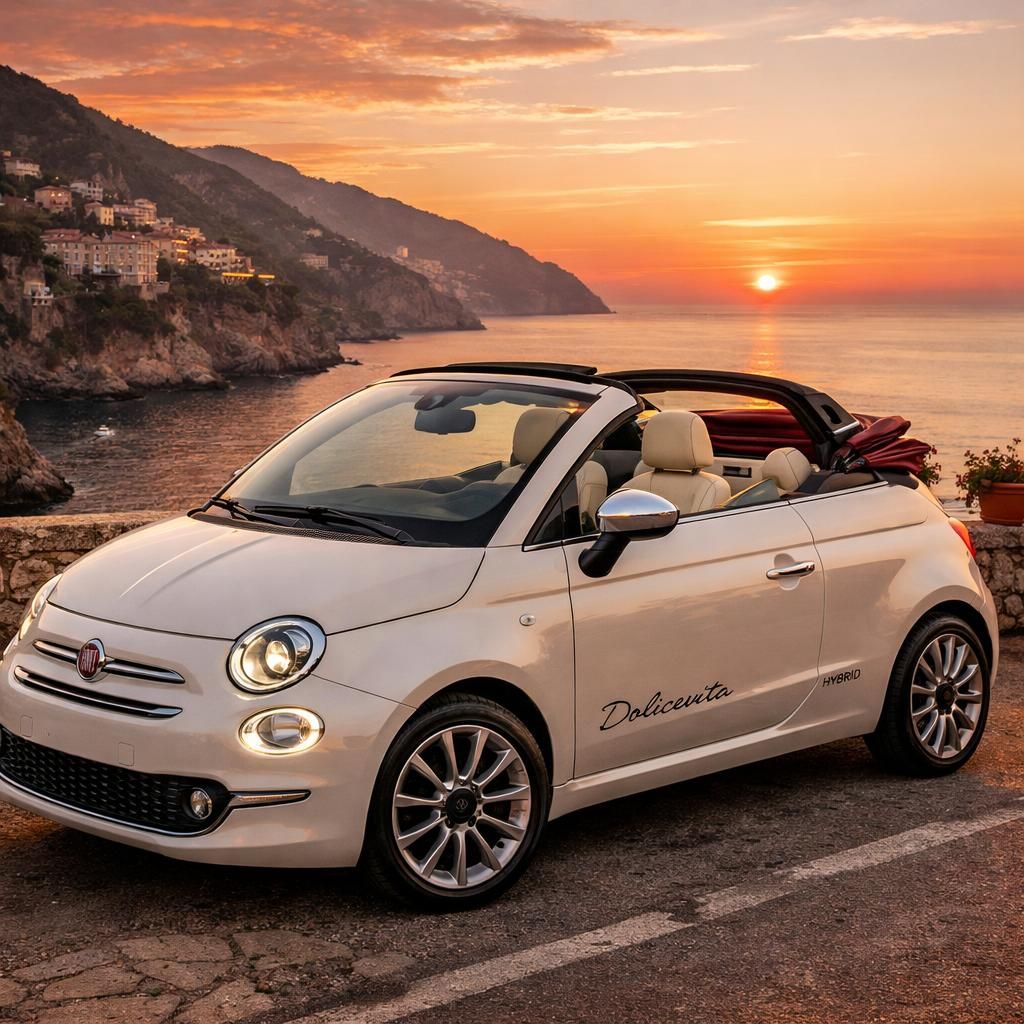 Essai exclusif : Fiat 500 hybride 2026 Dolcevita - redécouvrez la polyvalence iconique au volant de la nouvelle série spéciale découvrez l'essai exclusif de la fiat 500 hybride 2026 dolcevita, alliant style iconique et polyvalence moderne dans cette nouvelle série spéciale unique.