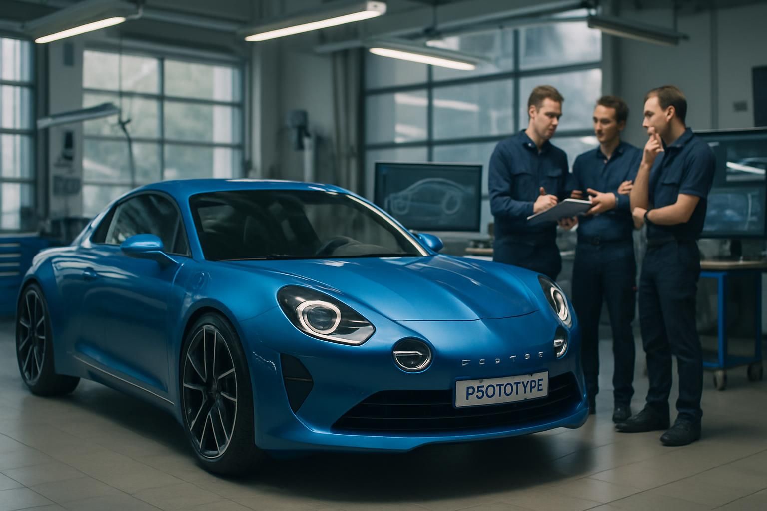 Future Alpine A110 : révélations exclusives après la découverte du tout premier prototype découvrez les révélations exclusives sur la future alpine a110 après la découverte du tout premier prototype, alliant innovation et performance légendaire.