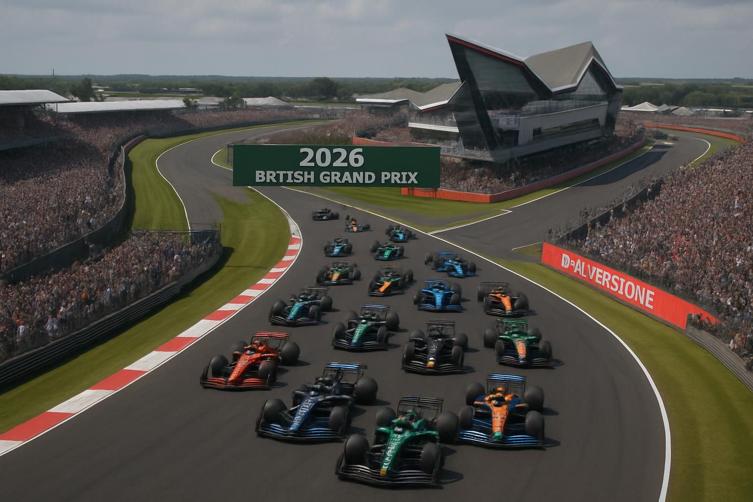 revivez le grand prix de grande-bretagne 2026 avec un départ palpitant : antonelli trahi par les ferrari, leclerc devance hamilton dans une course pleine de rebondissements. regardez la vidéo exclusive dès maintenant !