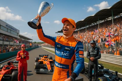 Grand Prix de Hongrie 2026 : Lando Norris signe sa première victoire de la saison, découvrez le classement complet ! revivez la victoire spectaculaire de lando norris au grand prix de hongrie 2026, sa première de la saison. consultez le classement complet et les moments forts de la course.