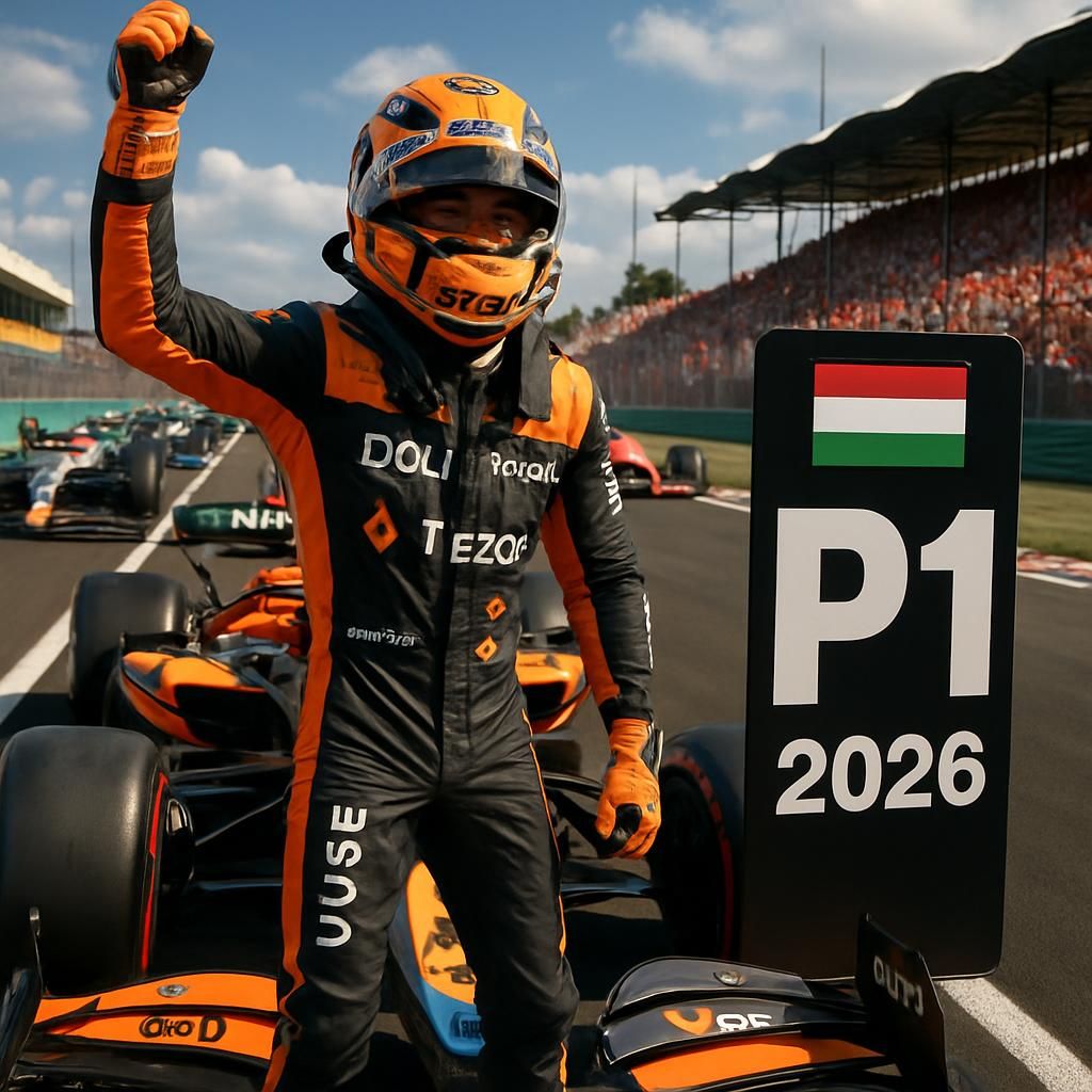 Grand Prix de Hongrie 2026 : Norris brise la domination Mercedes en qualifications après 10 pole positions consécutives ! découvrez comment lando norris a mis fin à la série de 10 pole positions consécutives de mercedes lors des qualifications du grand prix de hongrie 2026, marquant un tournant spectaculaire dans la compétition.
