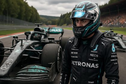 « J’étais plus lent qu’une F2, c’était risqué ! » – George Russell revient sur son collision avec Lewis Hamilton au GP de Belgique 2026 george russell revient sur sa collision avec lewis hamilton lors du gp de belgique 2026, admettant avoir été plus lent qu'une f2 et évoquant les risques de cet incident en course.