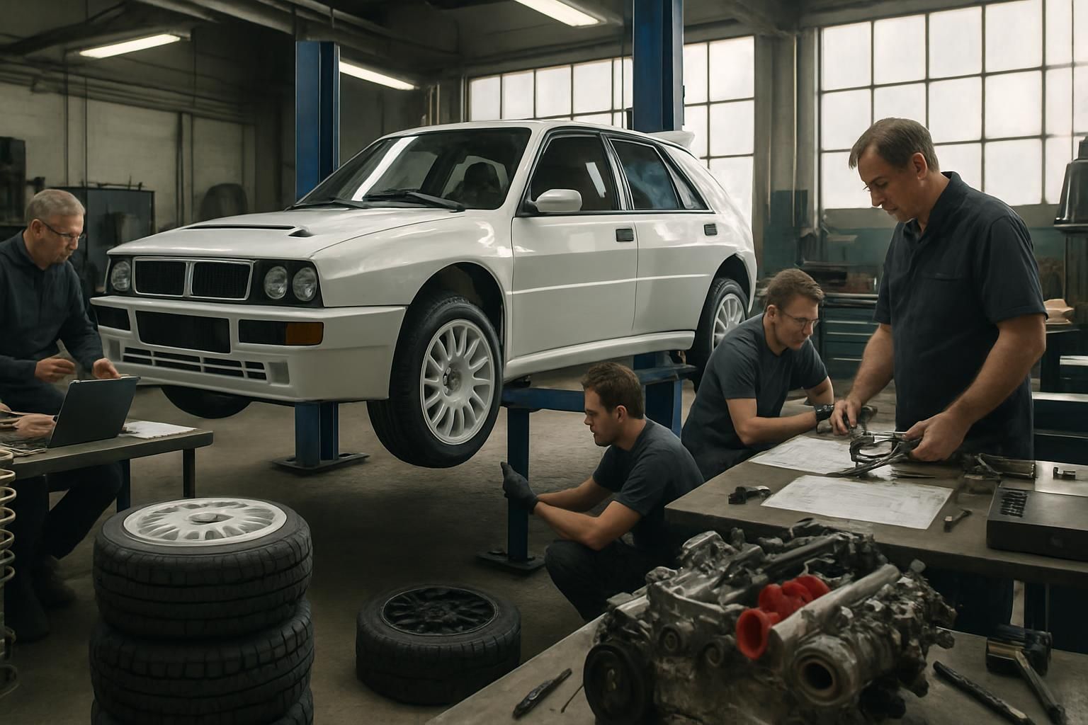 Lancia prépare un kit Rally2 pour rivaliser avec les WRC27 sur les rallyes lancia développe un kit rally2 innovant pour défier les wrc27 lors des prochaines compétitions de rallye, combinant performance et technologie de pointe.