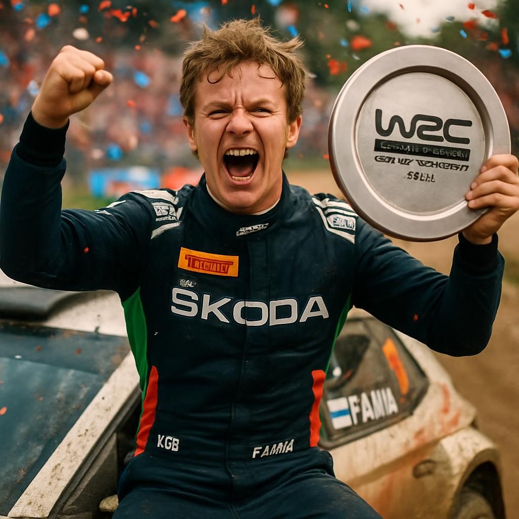 Sami Pajari célèbre sa toute première victoire en WRC avec une spéciale mémorable découvrez comment sami pajari a remporté sa première victoire en wrc grâce à une spéciale mémorable, marquant un moment historique dans sa carrière.