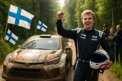 Sami Pajari célèbre sa toute première victoire en WRC avec une spéciale mémorable découvrez comment sami pajari a remporté sa toute première victoire en wrc lors d'une spéciale mémorable, marquant le début d'une carrière prometteuse en rallye.