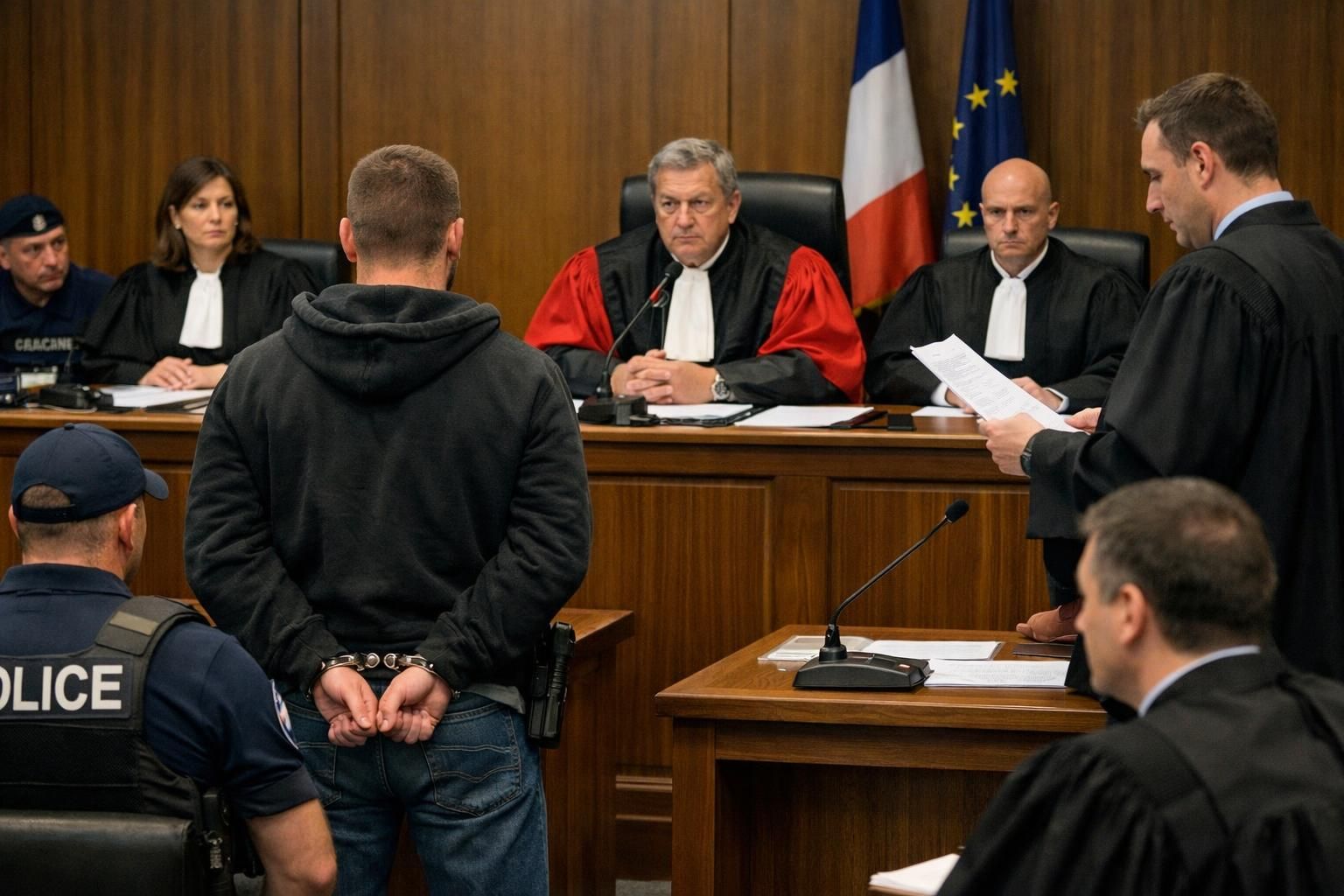 Un automobiliste en colère face à un convoi de CRS sur l’autoroute : une altercation qui tourne mal un automobiliste en colère provoque une altercation avec un convoi de crs sur l’autoroute, une situation qui dégénère rapidement.
