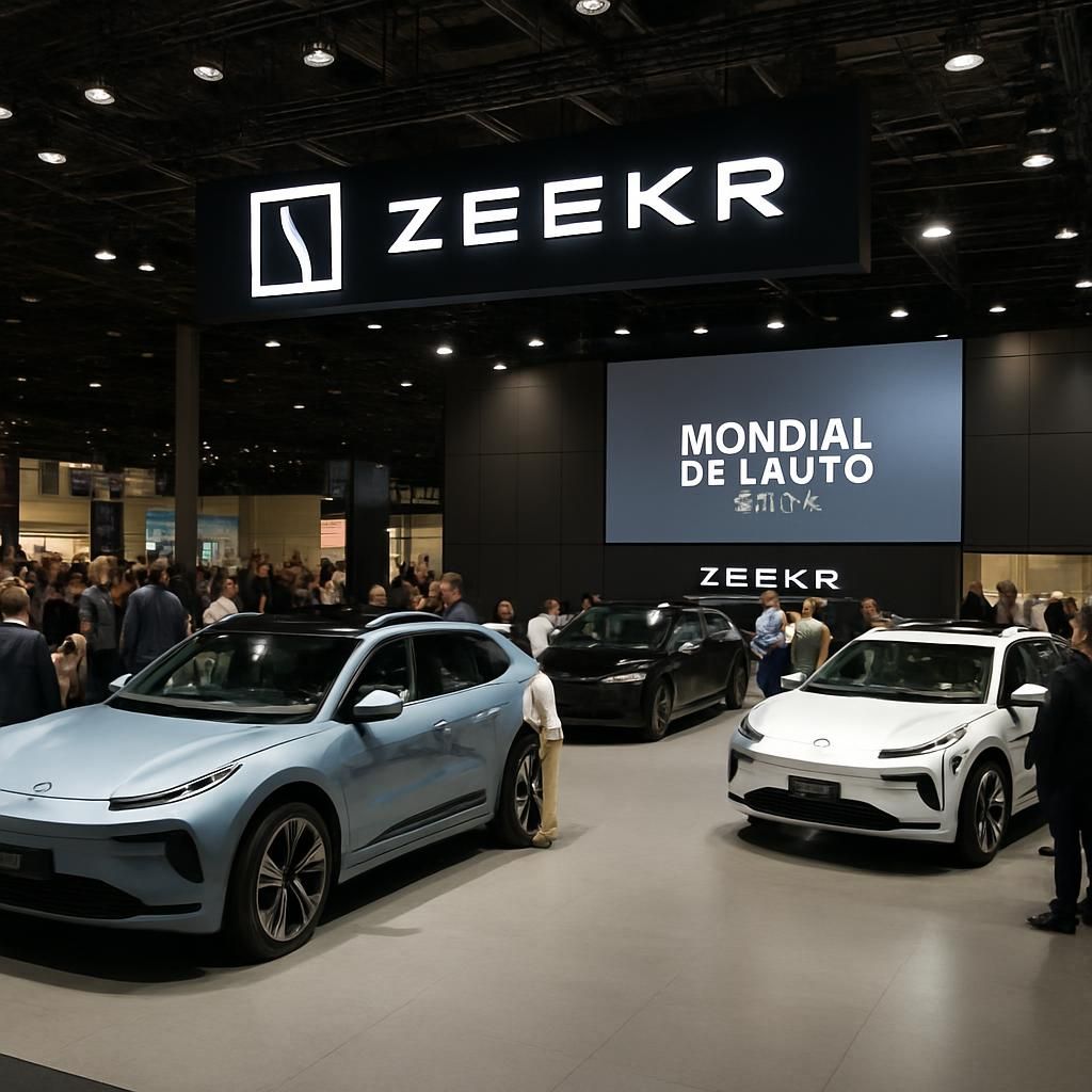 Zeekr fait ses débuts en France : le Mondial de Paris, un premier grand rendez-vous pour séduire le public zeekr fait ses débuts en france lors du mondial de paris, un événement clé pour présenter ses innovations et séduire le public français avec ses véhicules électriques et ses technologies avancées.