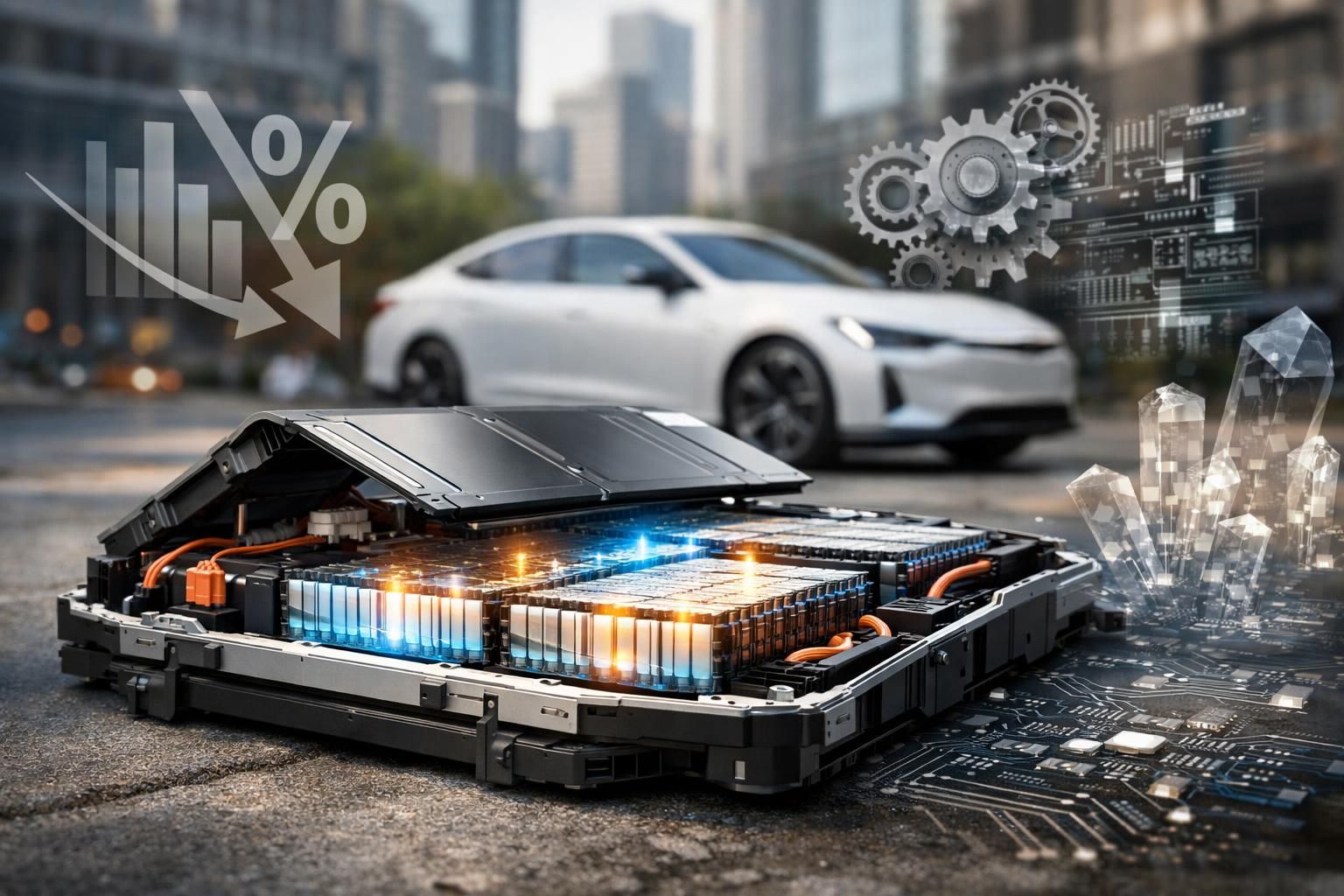 découvrez pourquoi les voitures électriques restent chères malgré la baisse des coûts des batteries, en explorant les facteurs influençant leur prix élevé.